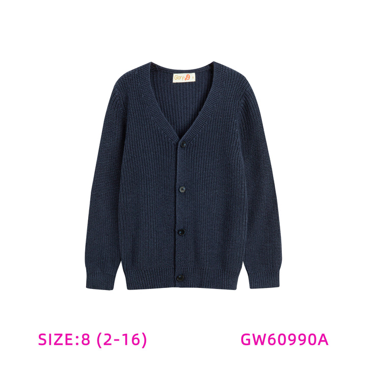 GW60990A-BOYS SHABBOS CARDIGAN