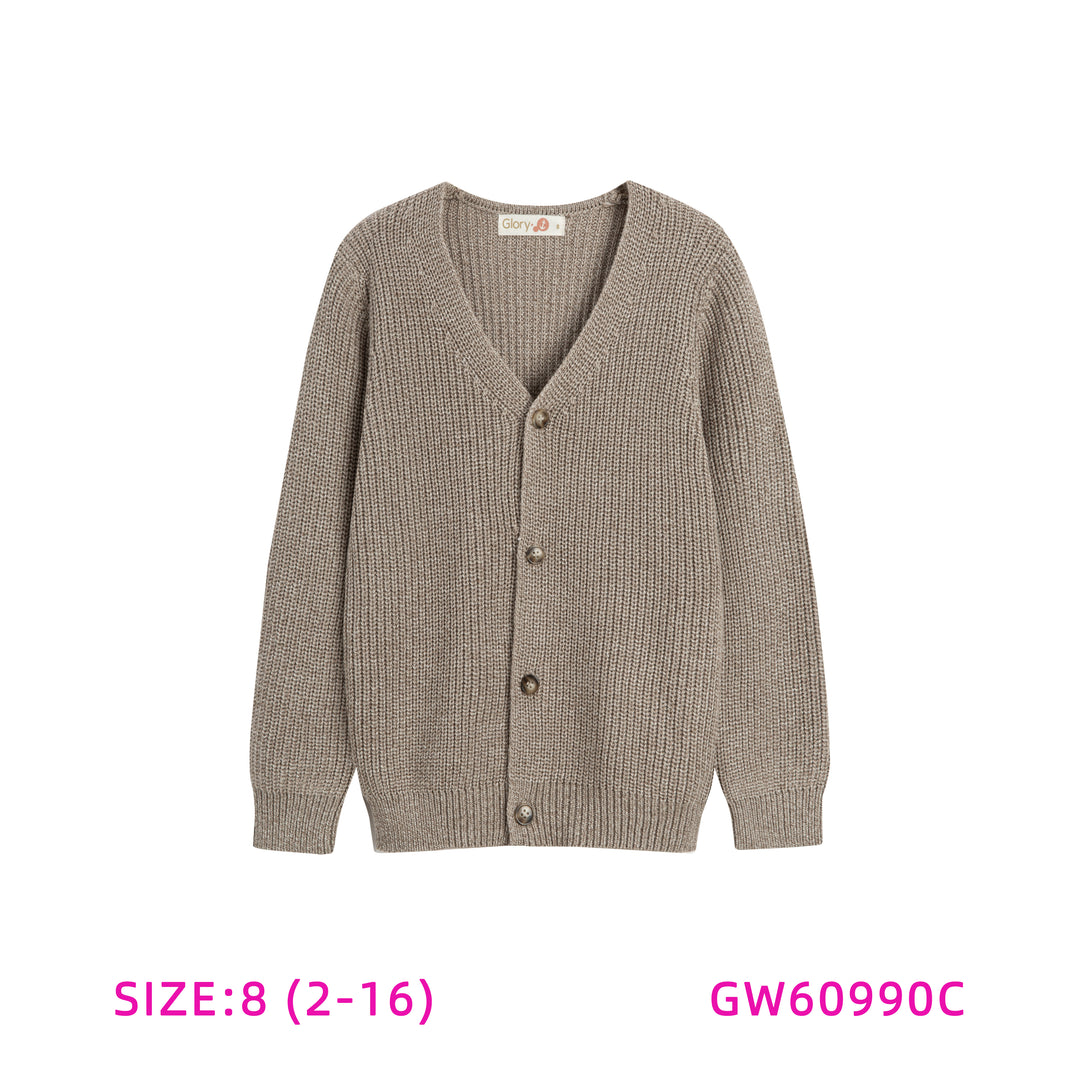 GW60990C-BOYS SHABBOS CARDIGAN