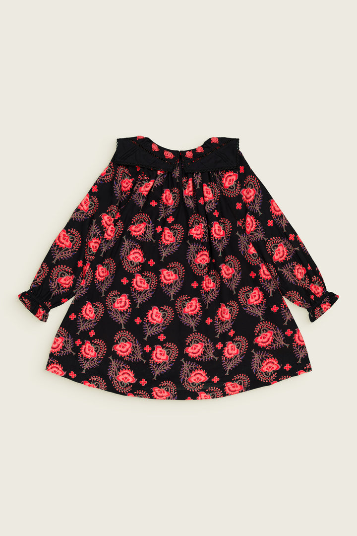 GIOVANNA DRESS-Flamenco Print