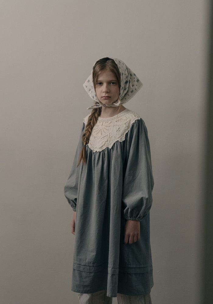 Therese Corduroy Dress - Blue