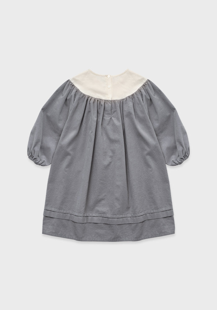 Therese Corduroy Dress - Blue