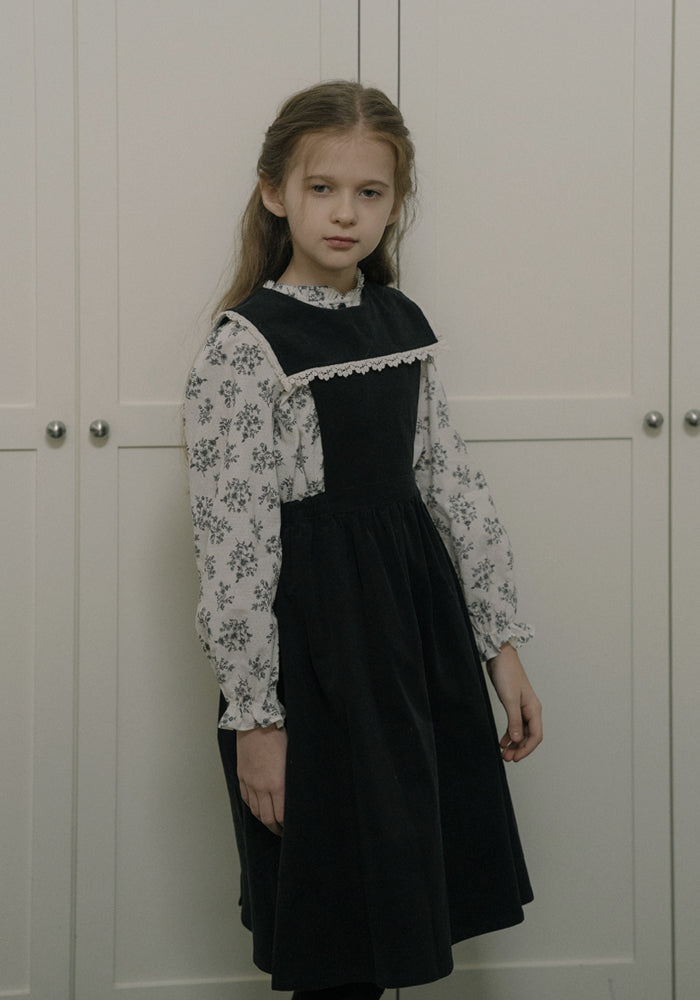 Verity Corduroy Dress - Navy