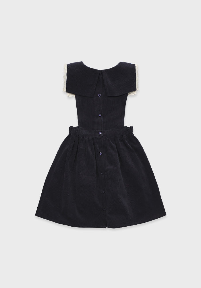 Verity Corduroy Dress - Navy