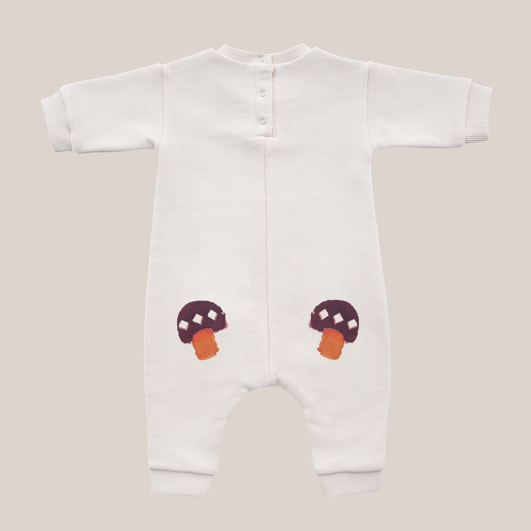 GIUSY COTTON OVERALL-Cheeky Champion Print