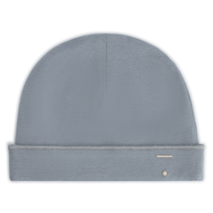 ACC014 BABY BEANIE STONE GRAY - CREAM