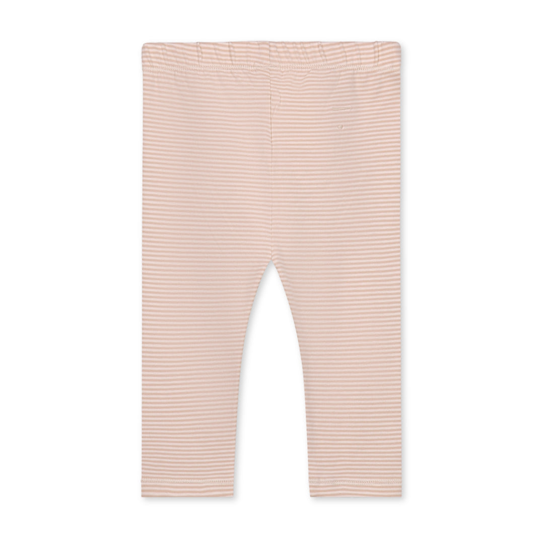 BOT109 BABY LEGGINGS FADED PINK - CREAM