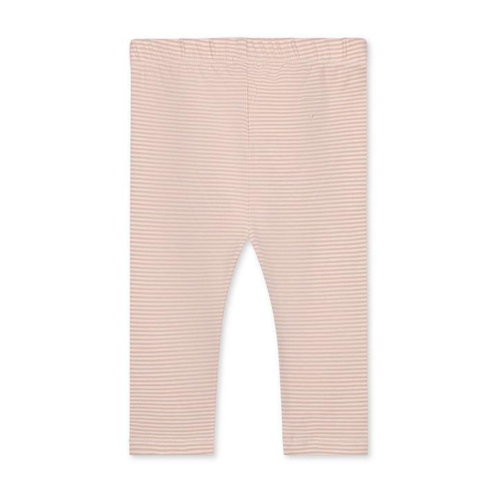 BOT109 BABY LEGGINGS FADED PINK - CREAM