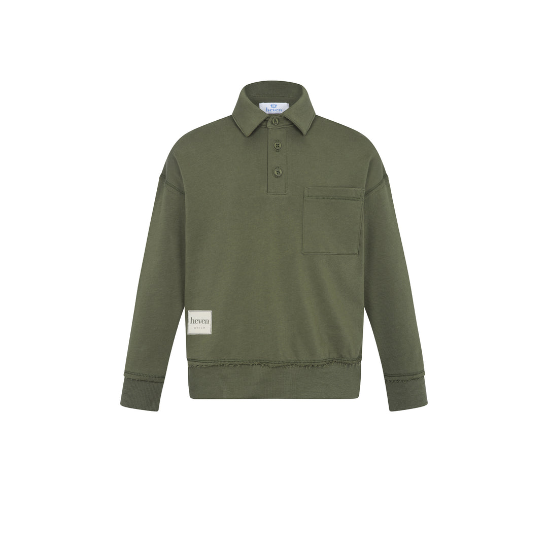 H75 BOYS POLO - GREEN