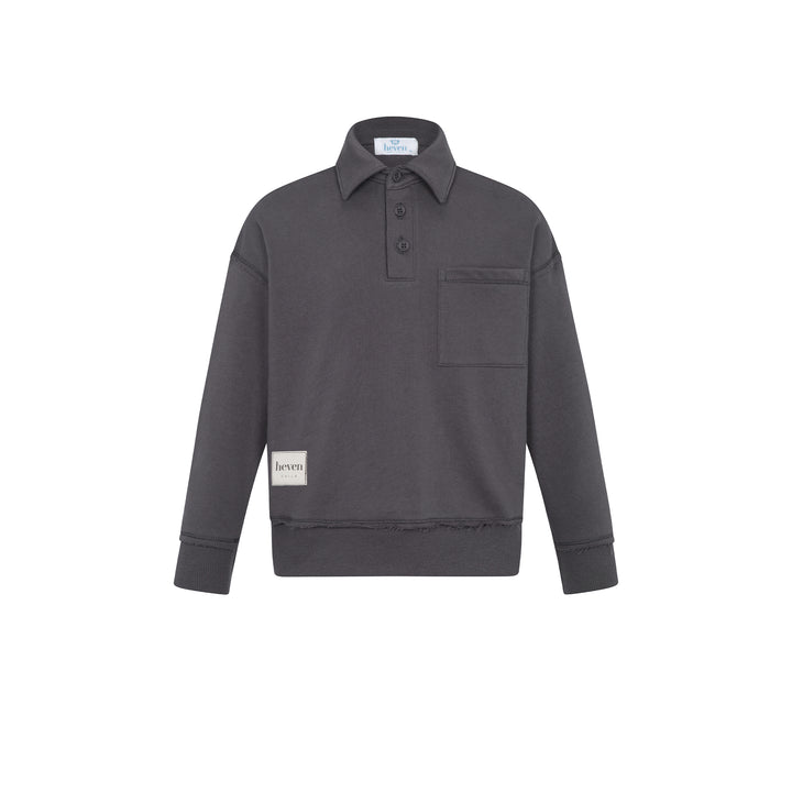 H75 BOYS POLO - GREY