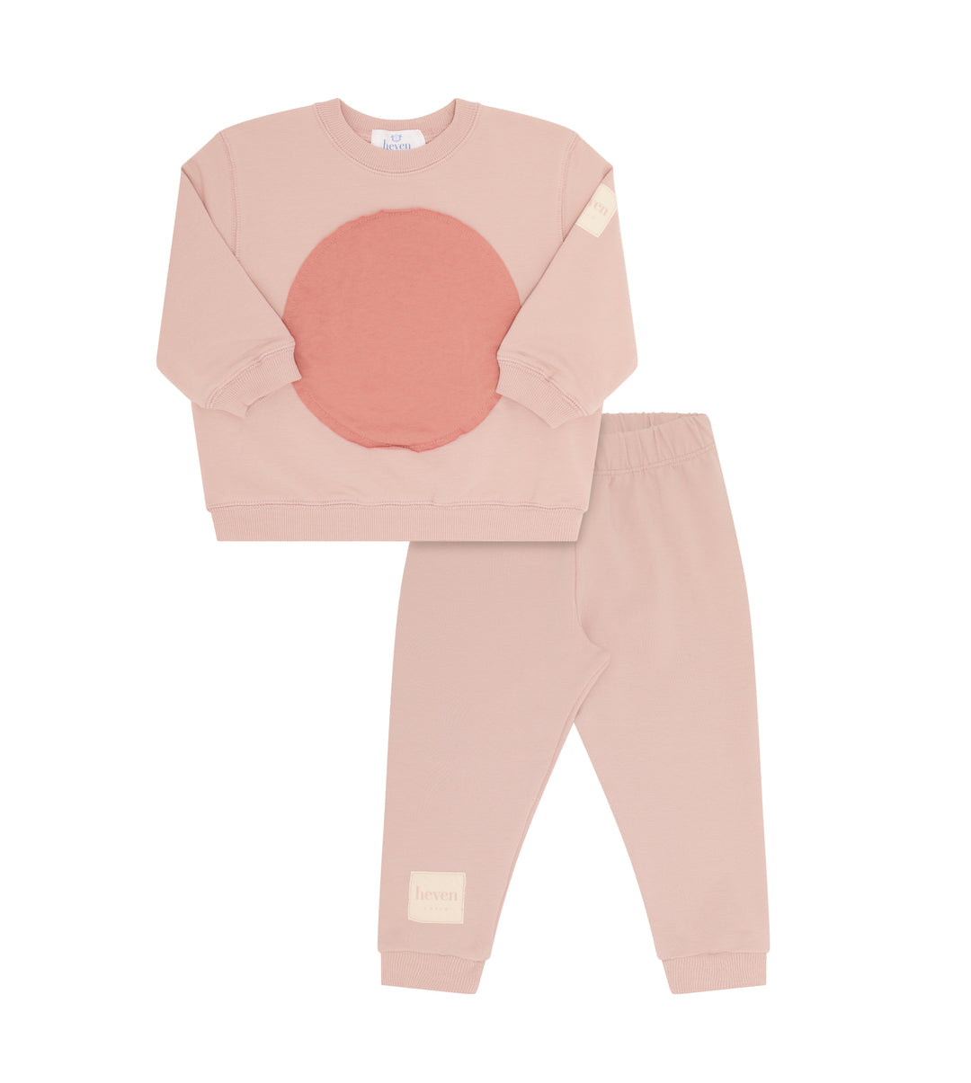 H79 TODDLER CIRCLE PATCH SET - PINK
