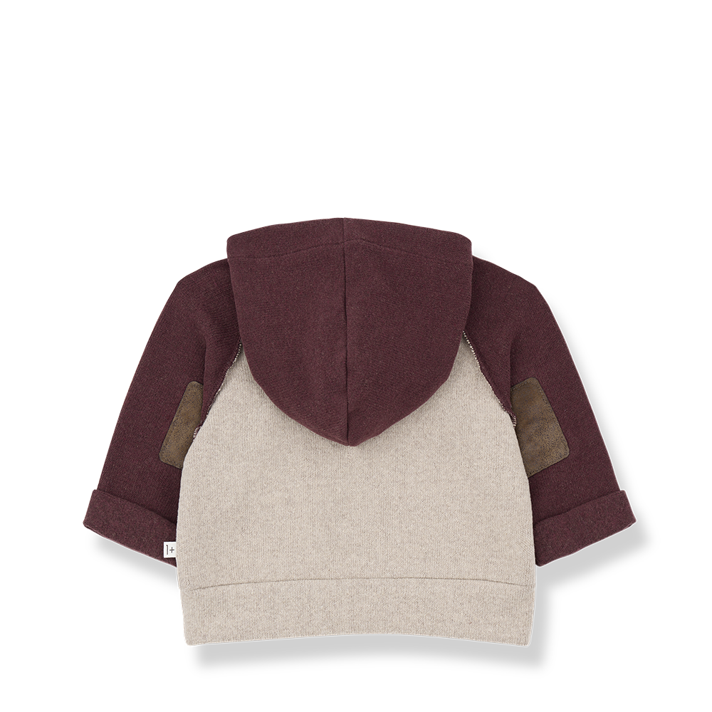 HAKON-hooded sweater-tortora