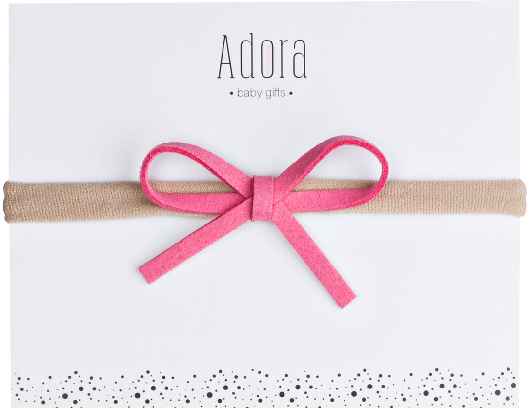 ADORA CLASSIC MINI HEADBAND-Hot Pink