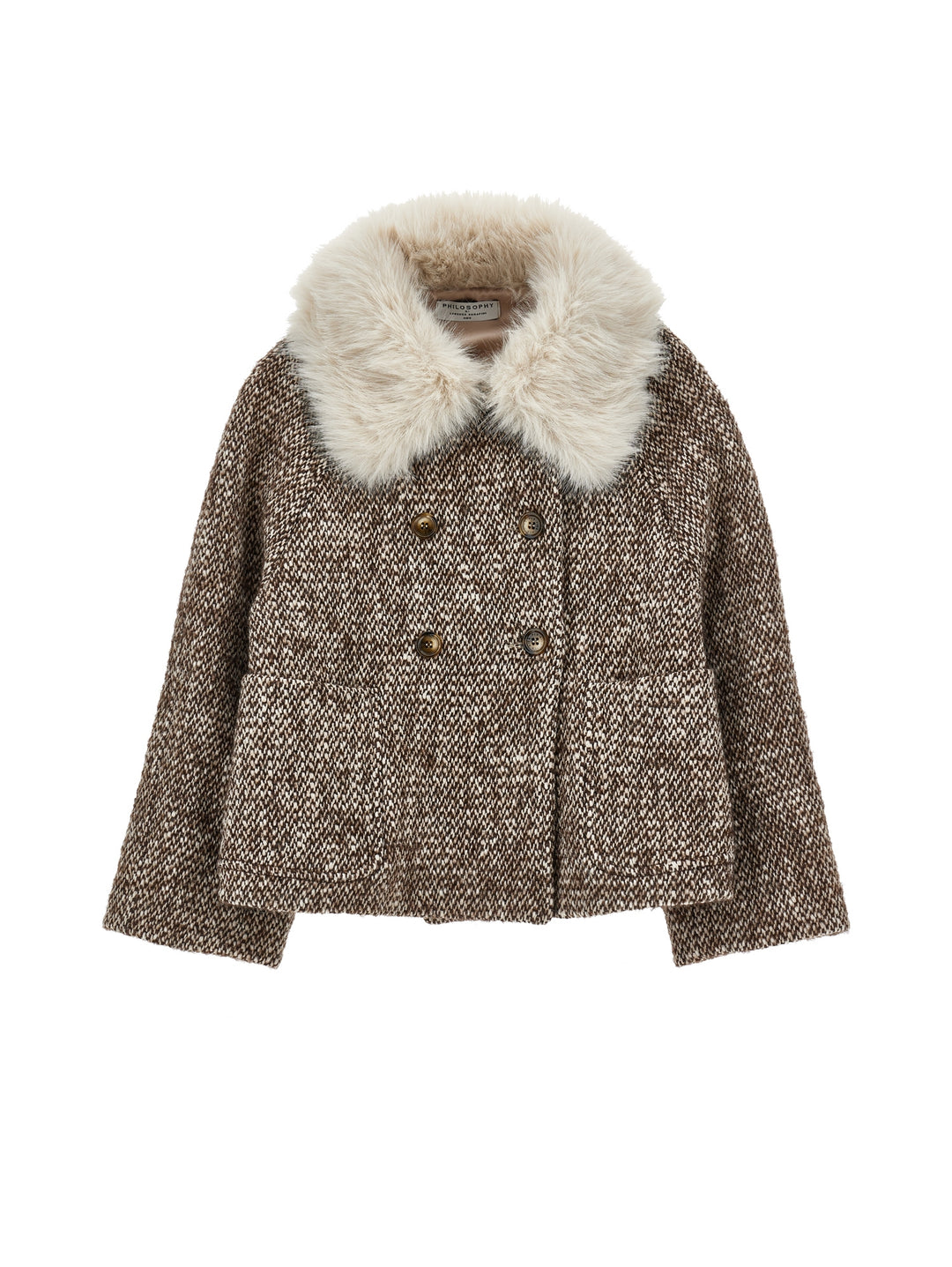 I1F104 6313-FROCK COAT-BROWN