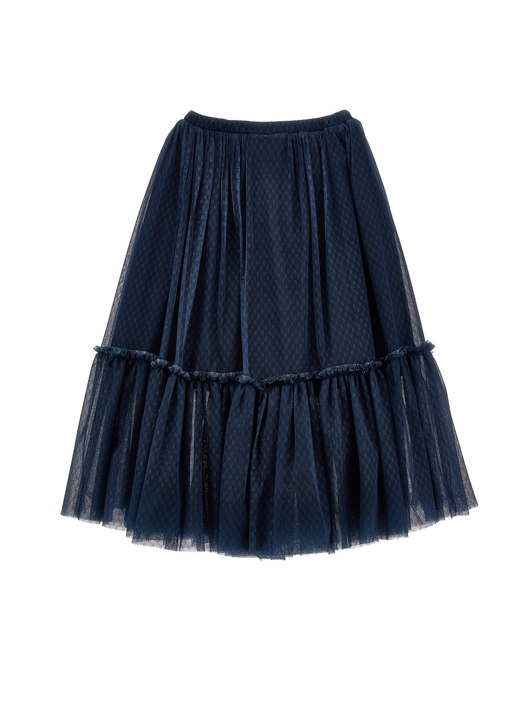 I1F705 6684- TULLE SKIRT-BLUE