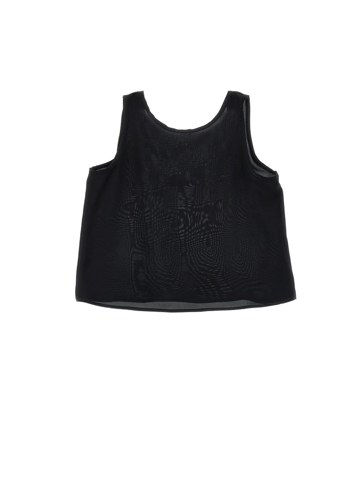 I1H303 NERO VELVET LS TOP WITH ALLOVER STRASS