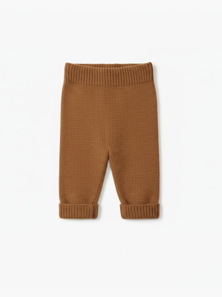 I28.08308A CARDIGAN/PANTS/BODY SET - Brown