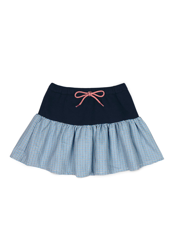 FLORENCE SKIRT - CUSTOM - VICHY (BLUE)