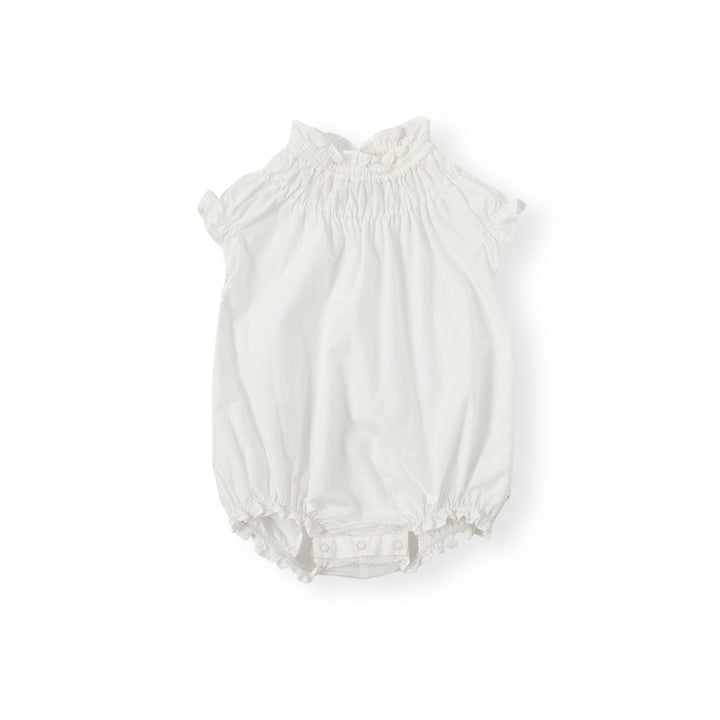 BNC26SRP05 LUA PURE FRILL ROMPER - IVORY