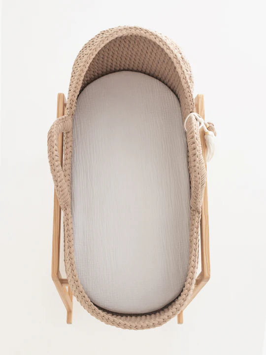 Fitted Sheets Muslin Standard / Color Plain white