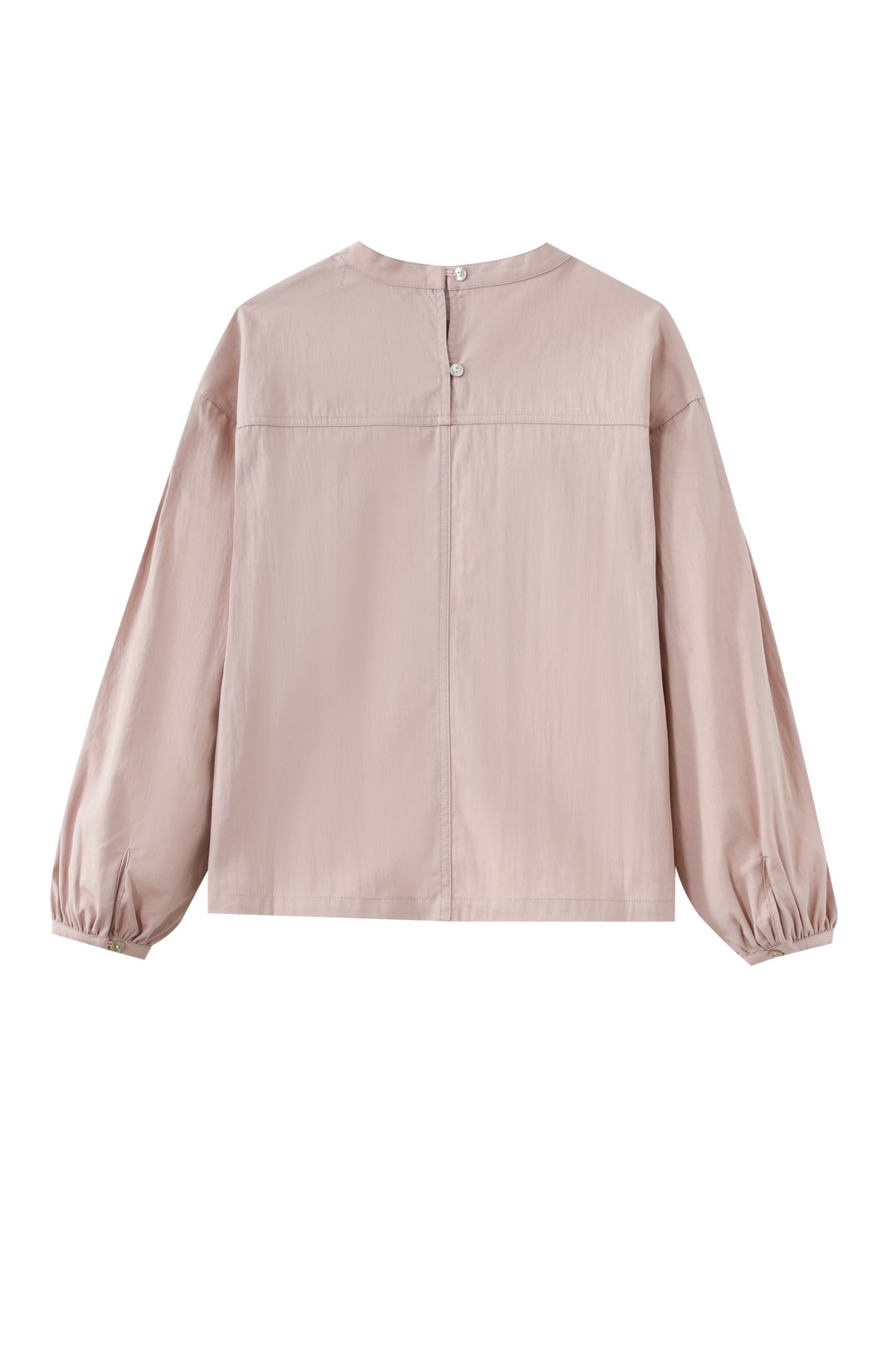 DROP SHOULDER BLOUSE-SHERBET