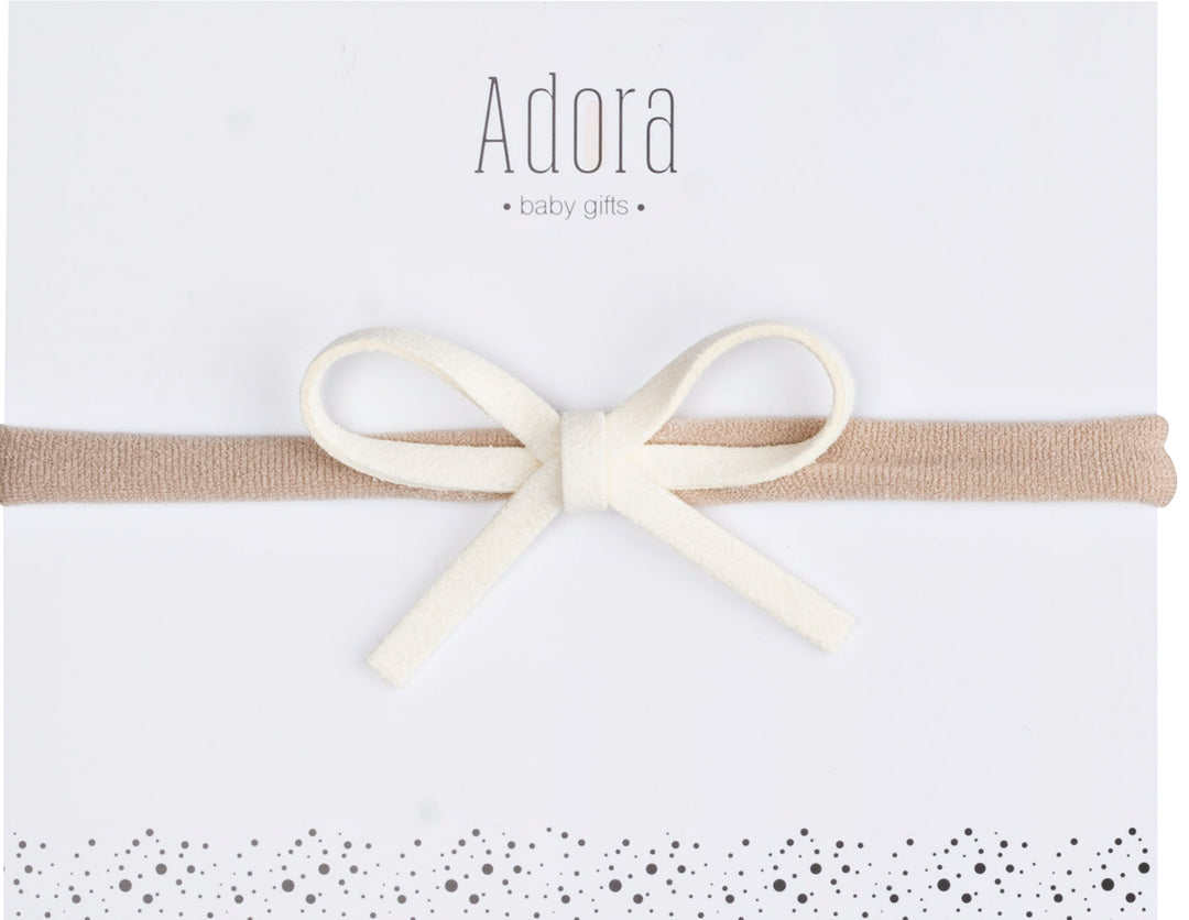 ADORA CLASSIC MINI HEADBAND-Ivory