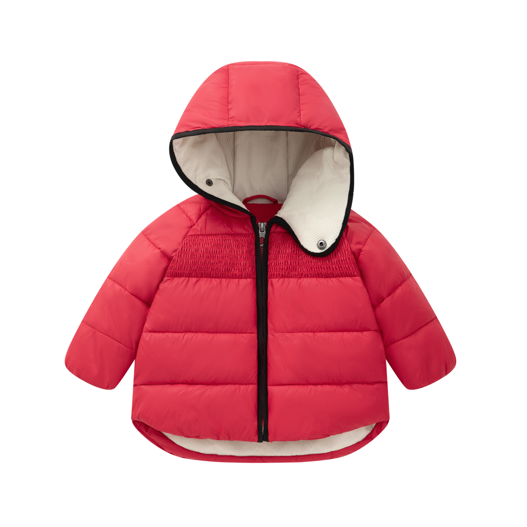 J-2541 Baby Socked Coat - Red