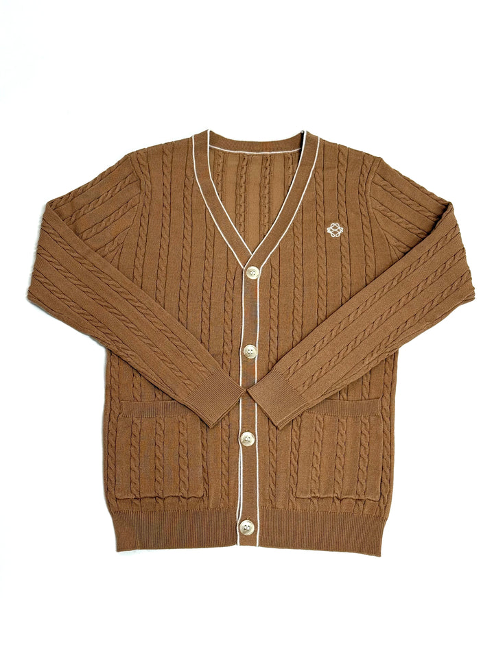 J306 Henry Cardigan-Copper