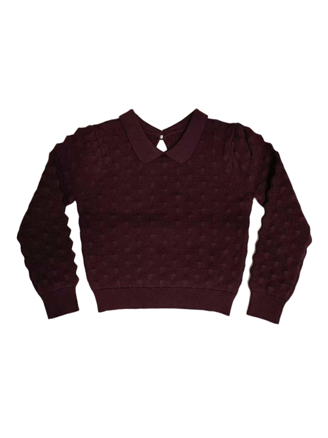 J403 Olivia Knit Sweater - Cranberry