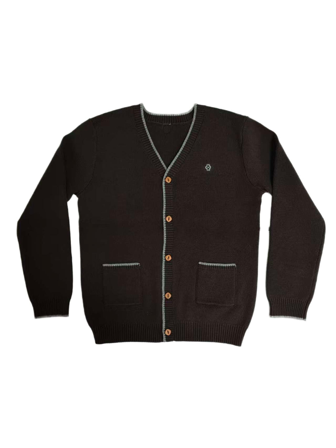 J408 Leo Cardigan - Brown