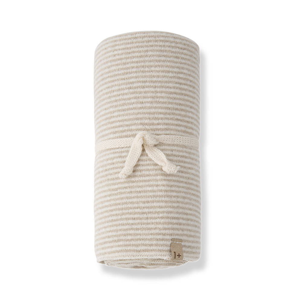 JEANINE BLANKET - BEIGE