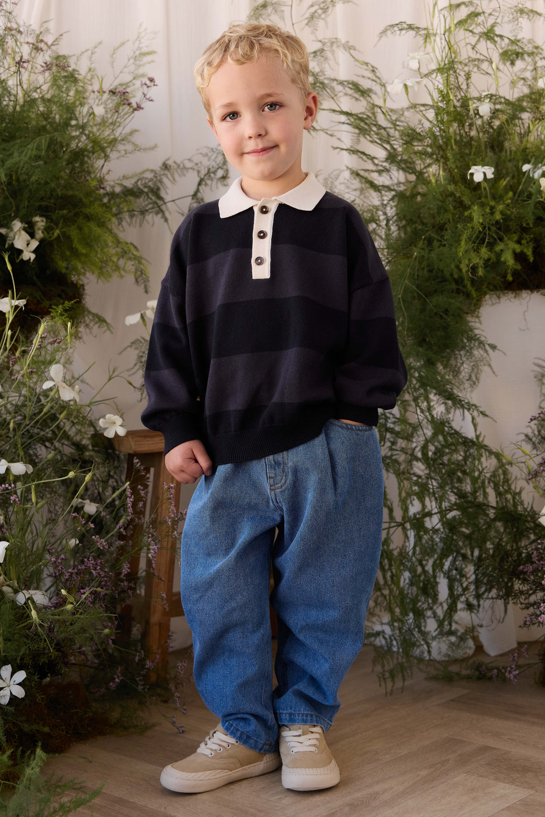 J375812182 Rowan Knit Jumper - Rowan Stripe