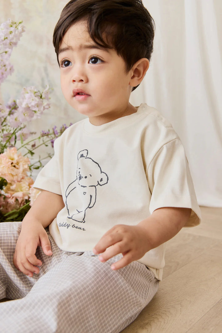 ORGANIC COTTON BJORN TEE - SNUGGLE BUDDY CLOUD