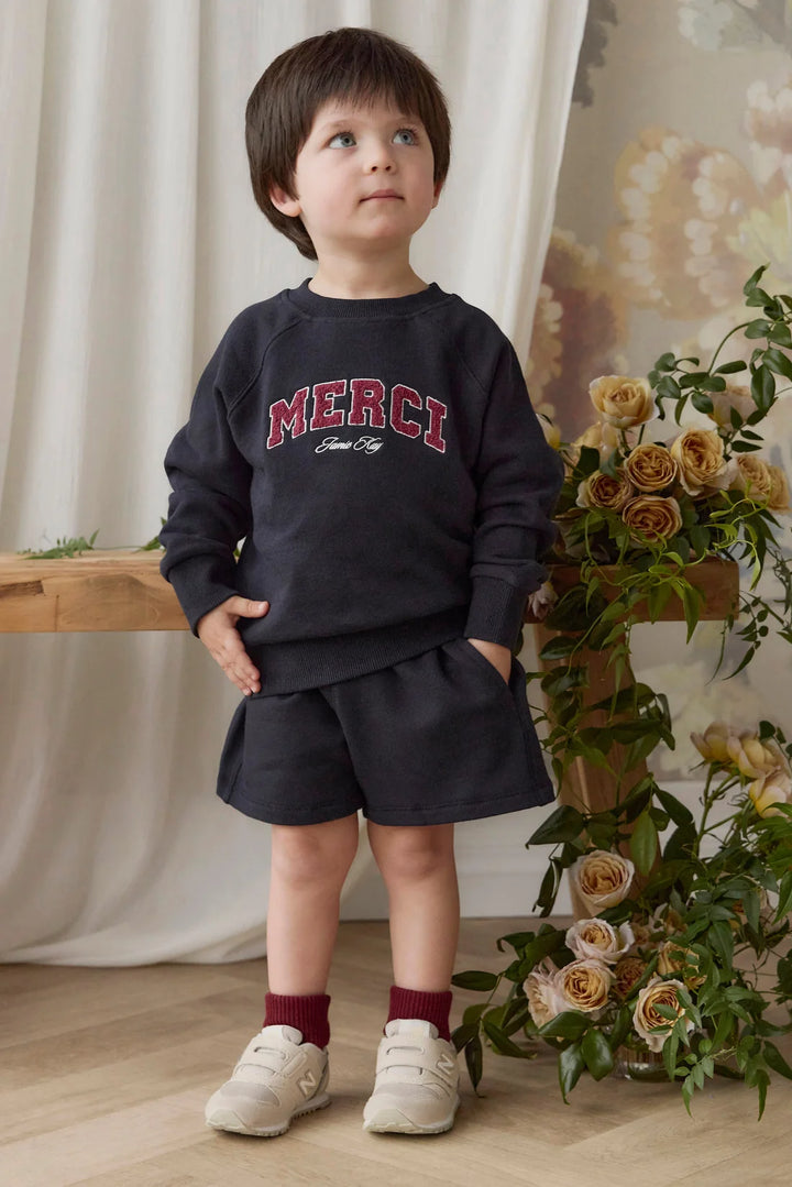 J339912068 Organic Cotton Nash Sweatshirt - Maritime Merci