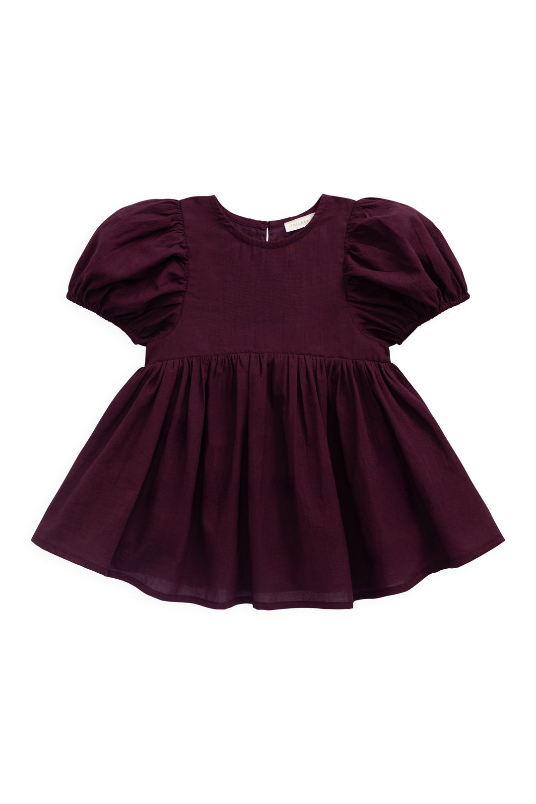 J343710607 Organic Cotton Frannie Dress - Fig
