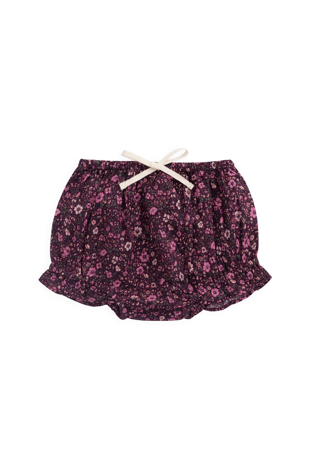 J145012138 Organic Cotton Frill Bloomer - Flora Fig