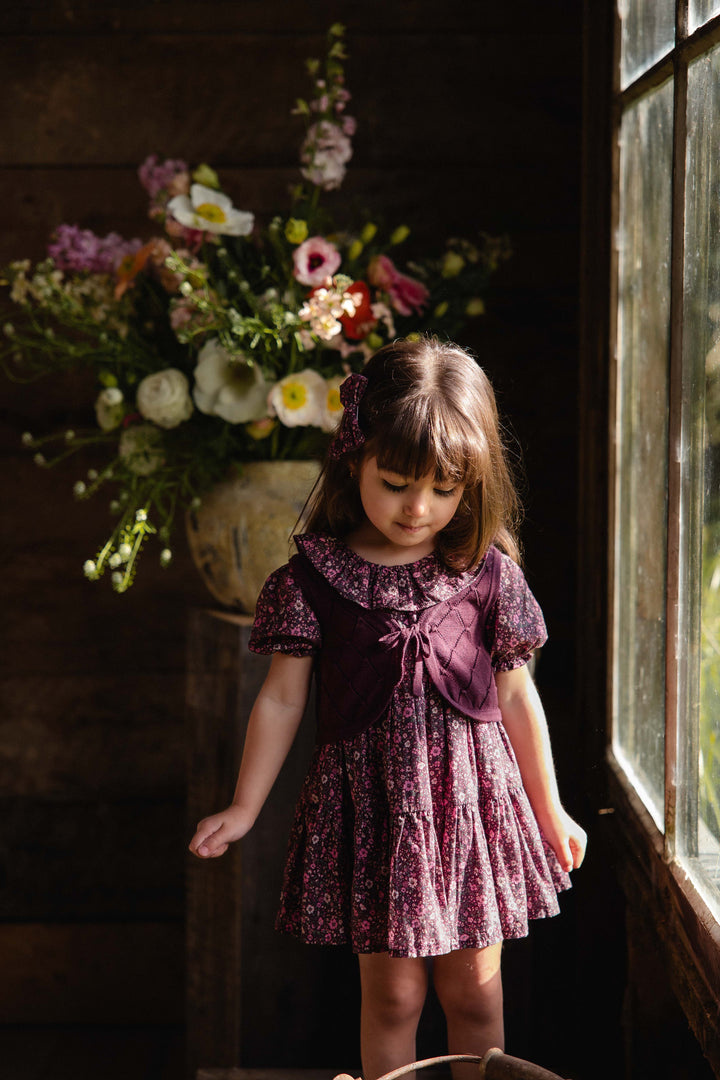J369512138 Organic Cotton Acacia Dress - Flora Fig