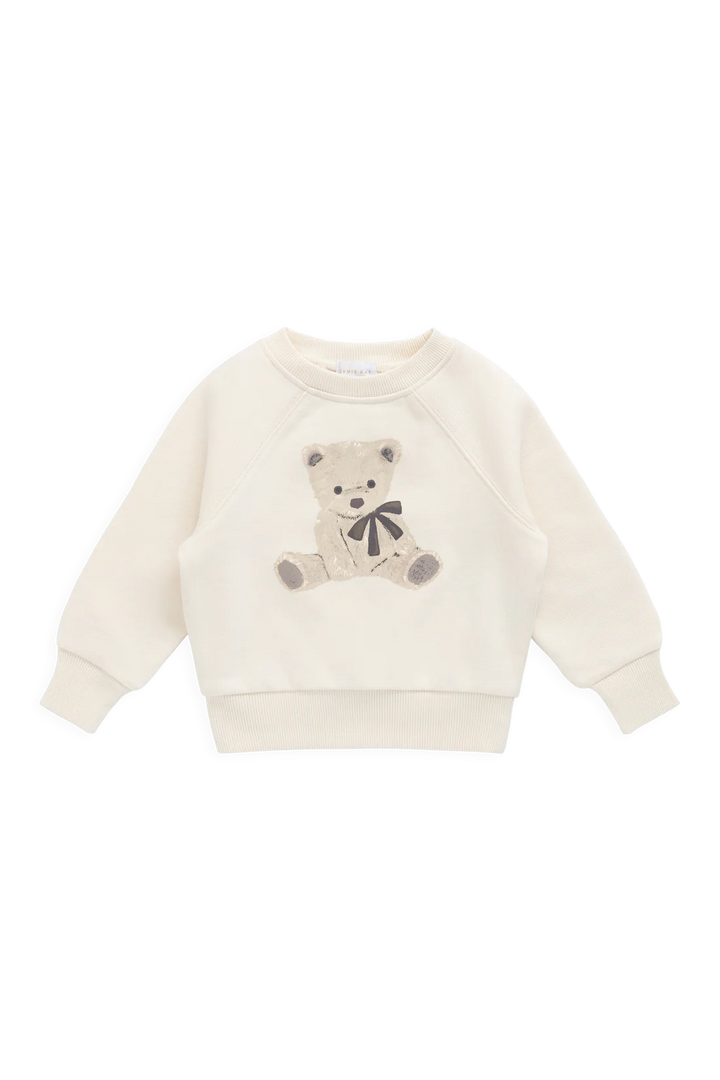 ORGANIC COTTON HAYES SWEATSHIRT - THEO TEDDY CLOUD