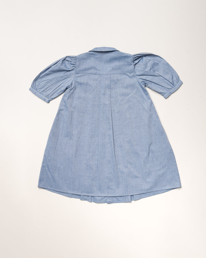JANE DRESS-CHAMBRAY