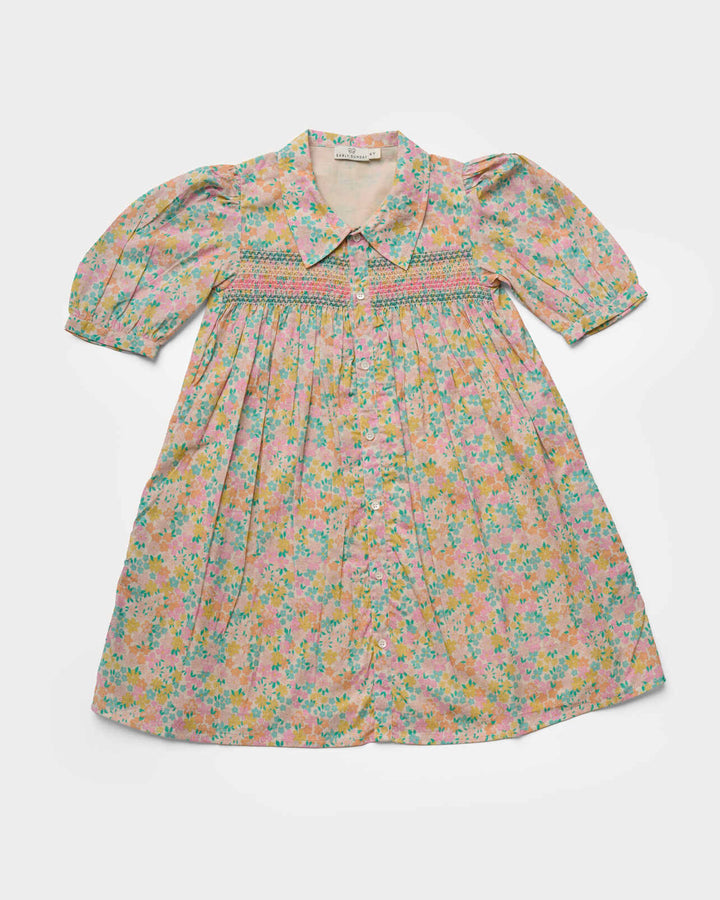 JANE DRESS-EMMA FLORAL MINT