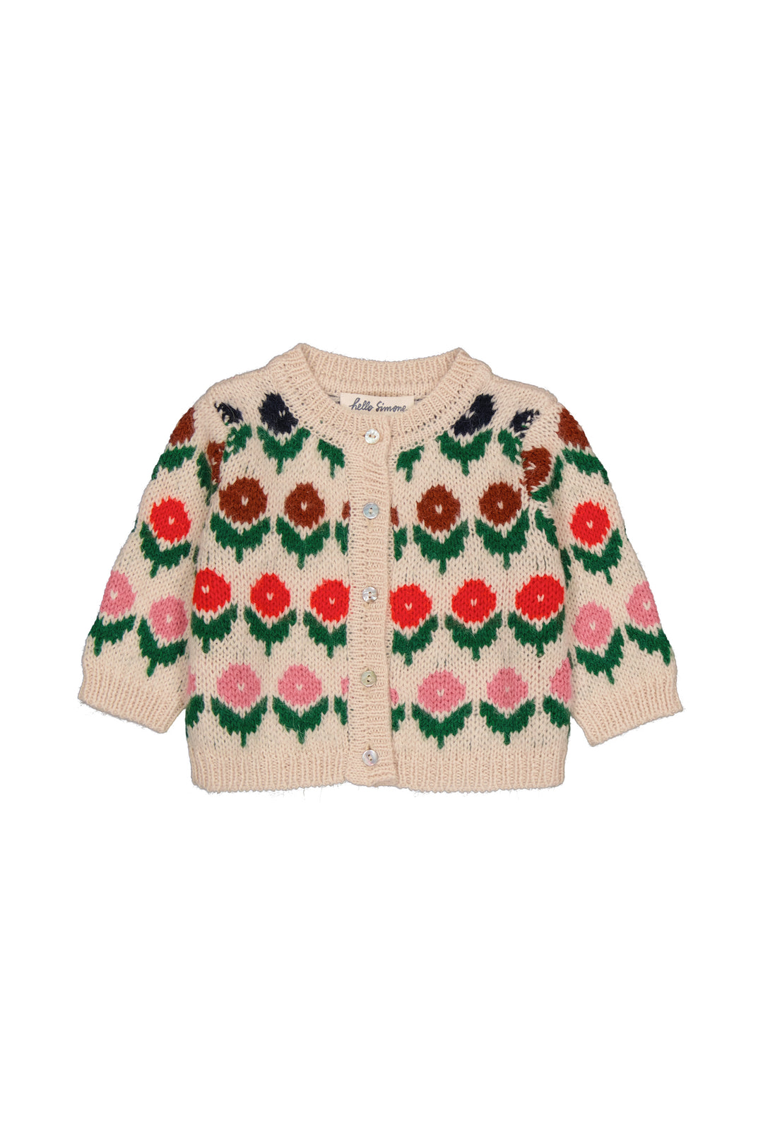 Jeannette baby cardigan Fleurette