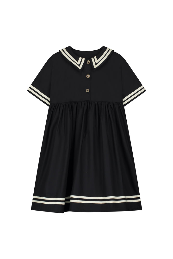 SAILOR DRESS-Black