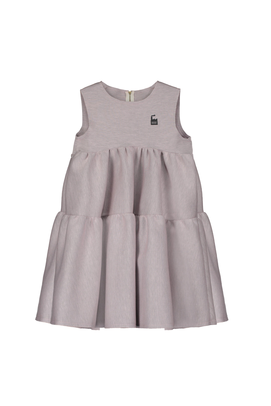 K027A 190-3015 Doll Apron Dress - Pale Pink