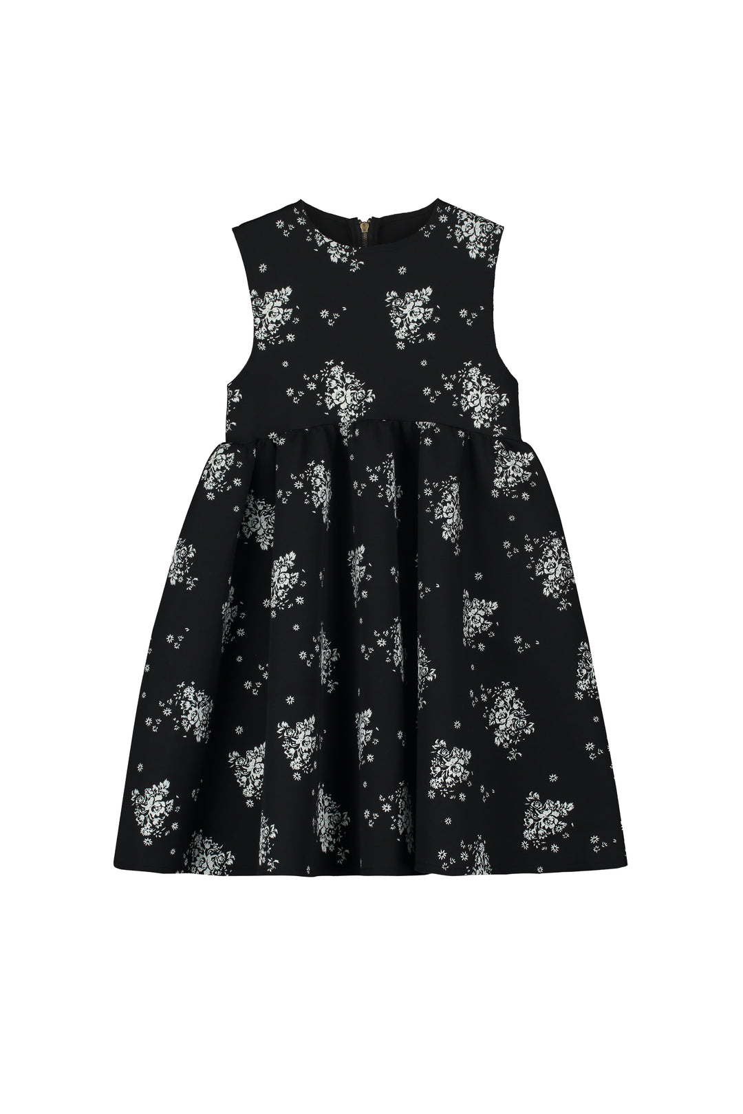 K028B 190-3016 Rosa Dress - Black & White