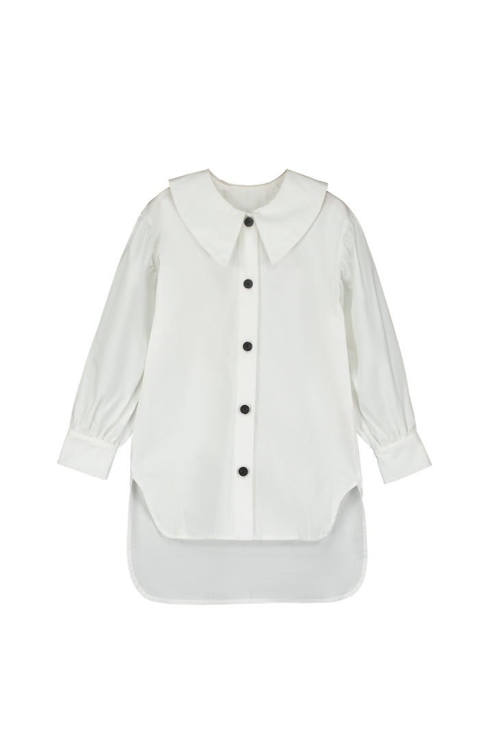 K043A 190-6003 Mia Collar Shirt - White