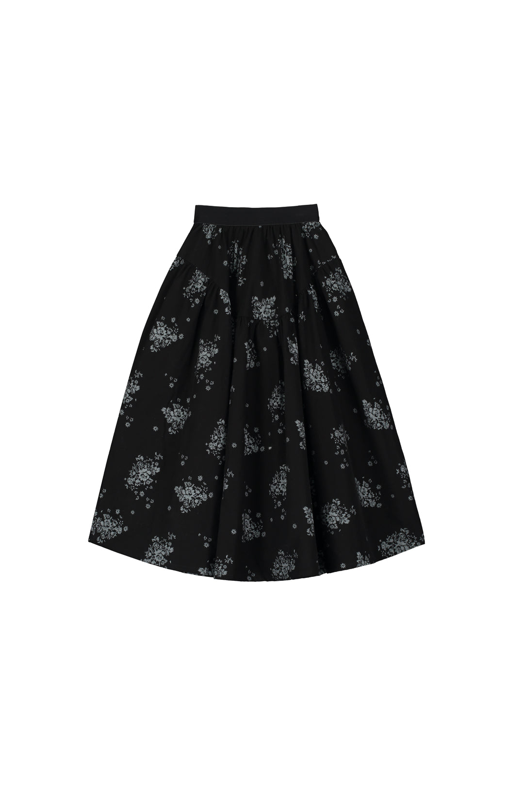 K067B 190-8051 Lilly Skirt - Black & White