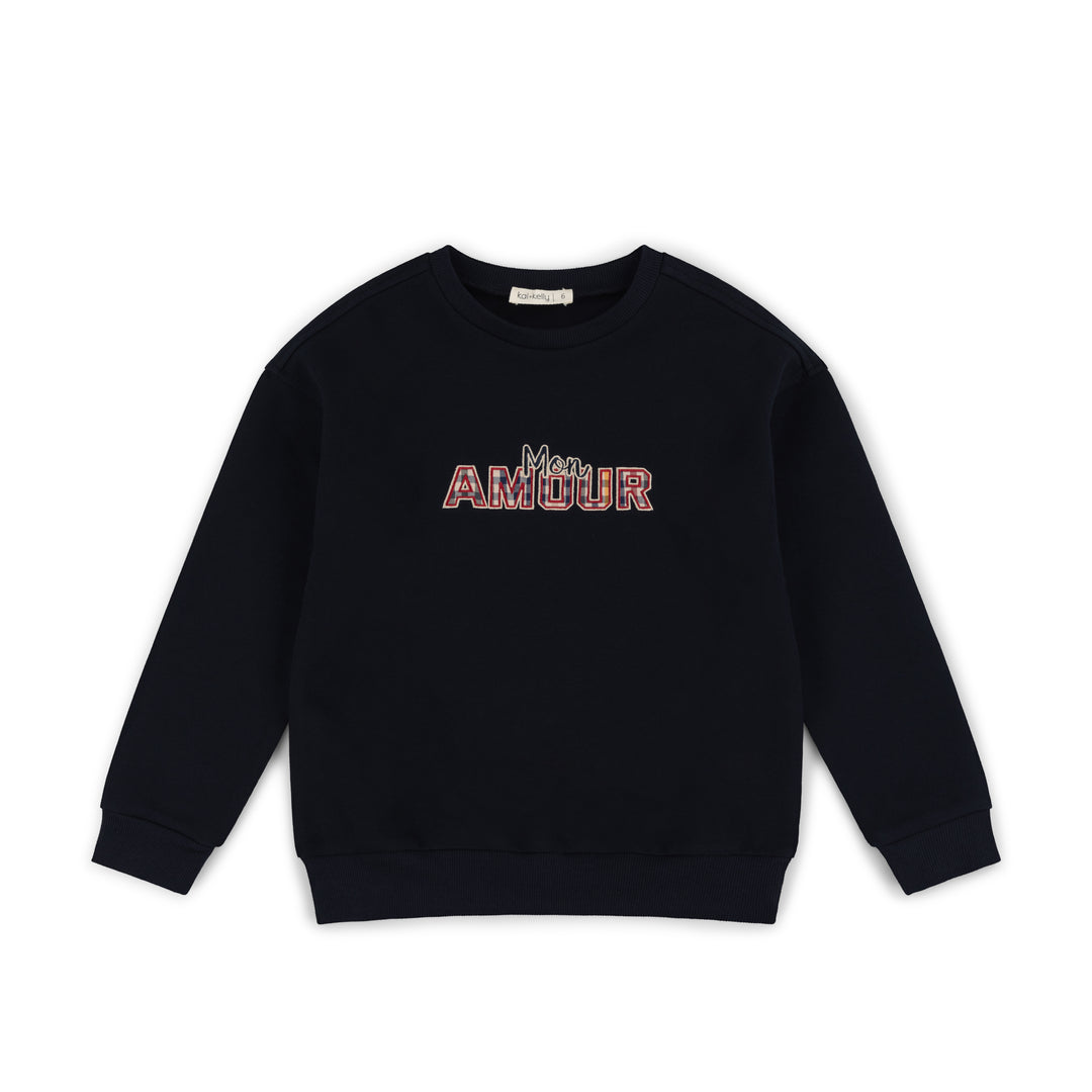 KK26-672 Mon Amour Boys Sweatshirt Navy