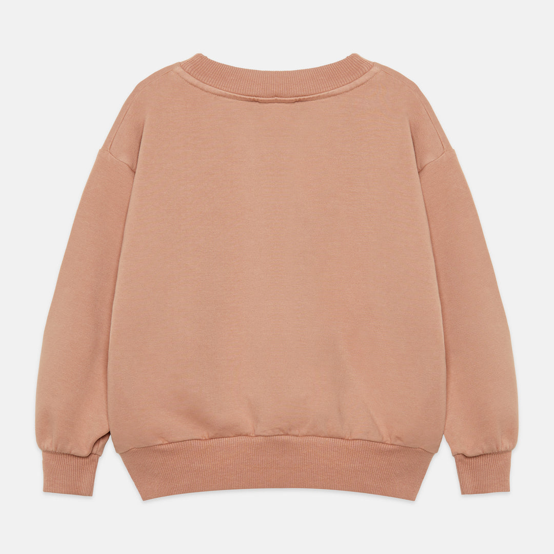 K26808 BEEP BEEP SWEATSHIRT - CAMEL