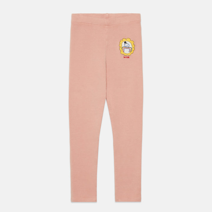 K26874 TOWN MAYOR FLEECED LEGGINGS PINK
