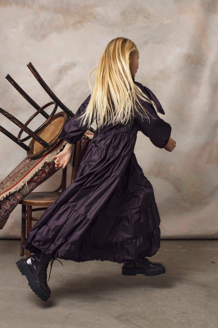 BREATH DRESS BLACK WITH BELT