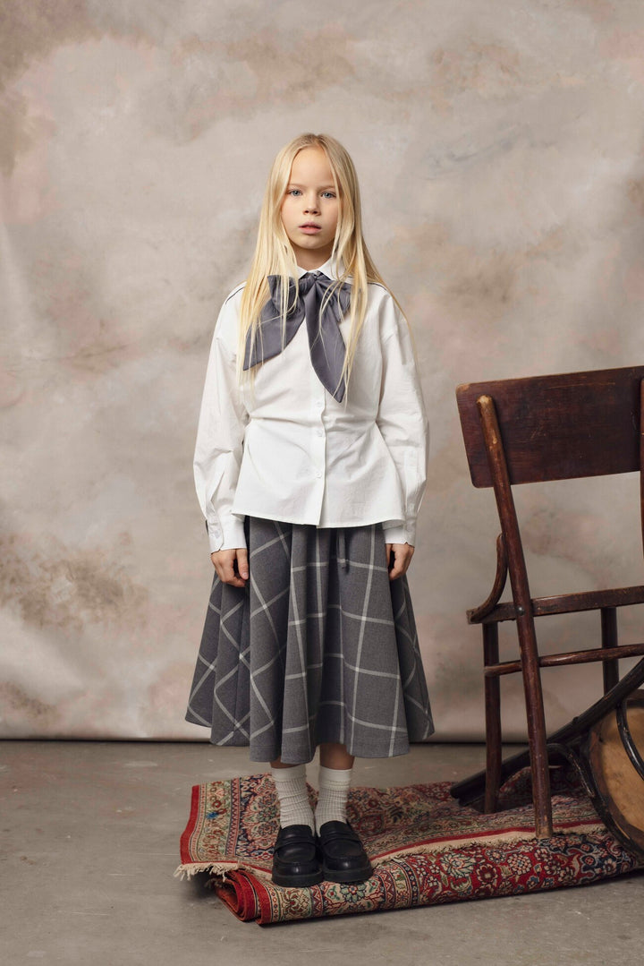 NUMB SKIRT GREY SQUARE